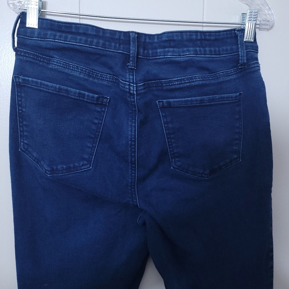 NYDJ Lift Tuck Slim Bootcut Stretch Denim Women's Jeans Size 8P - Picture 7 of 10